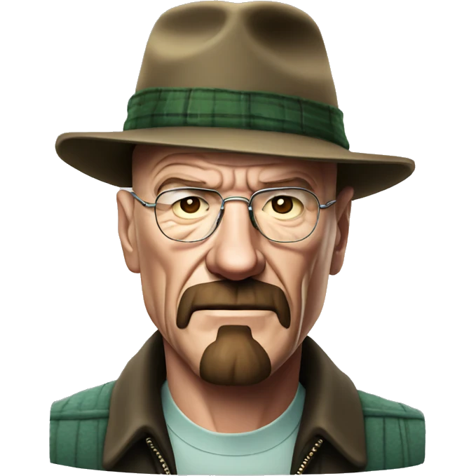 Walter White with his hat  emoji