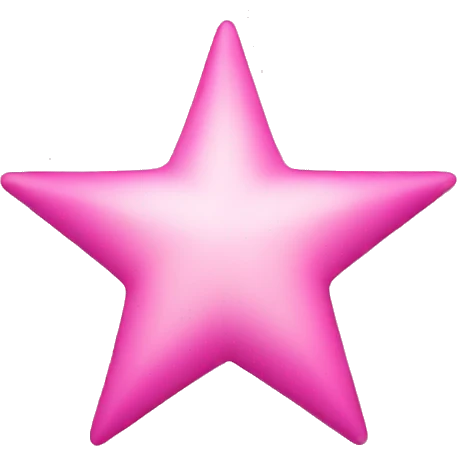 pink star emoji