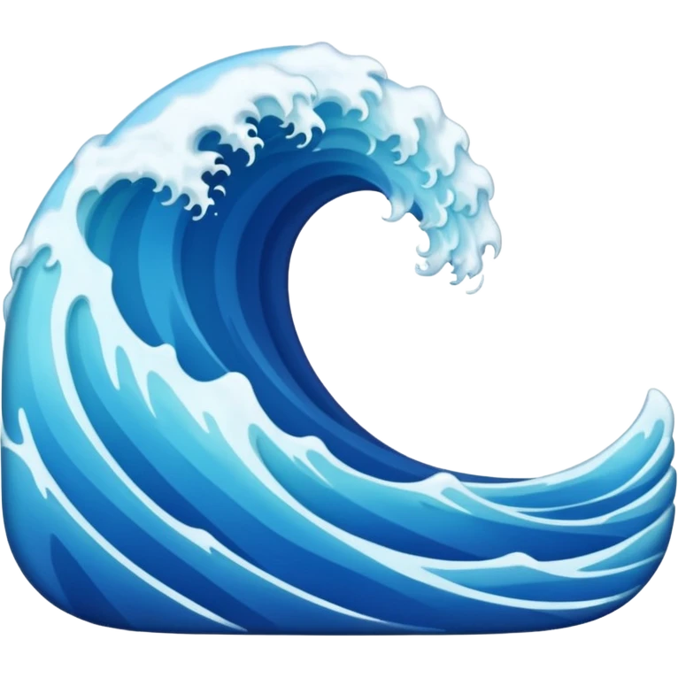 ocean wave emoji