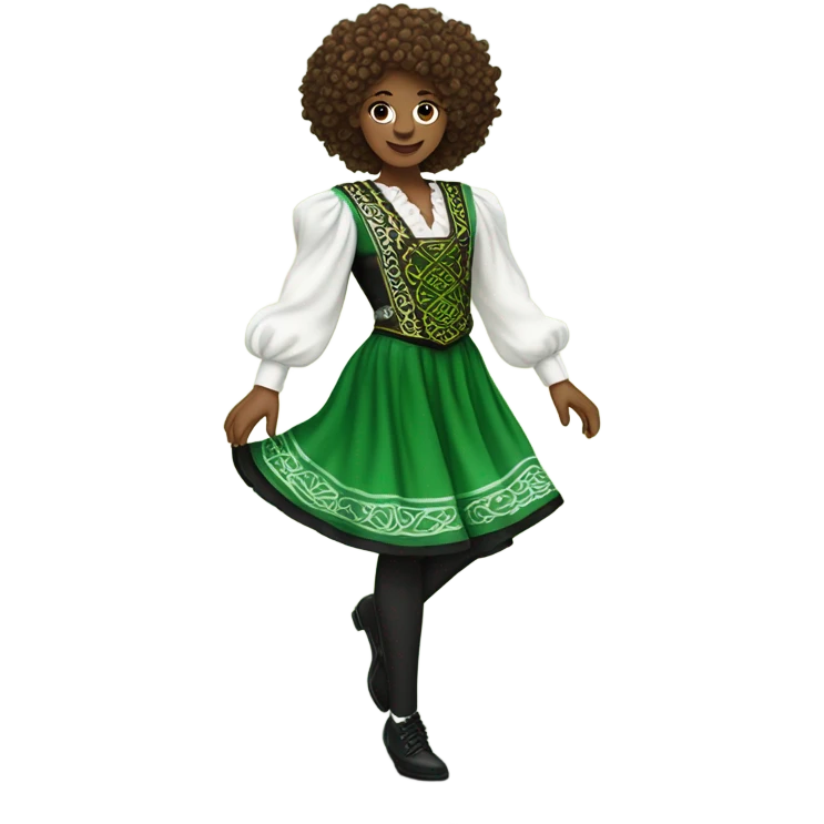 Irish dancer emoji