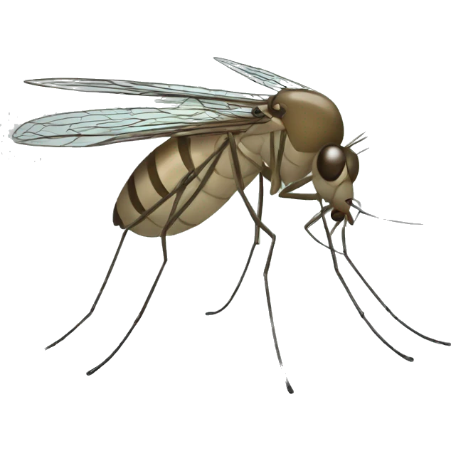 funny mosquito emoji