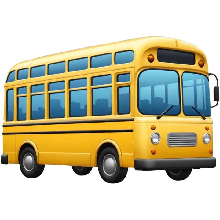 create a bus emoji