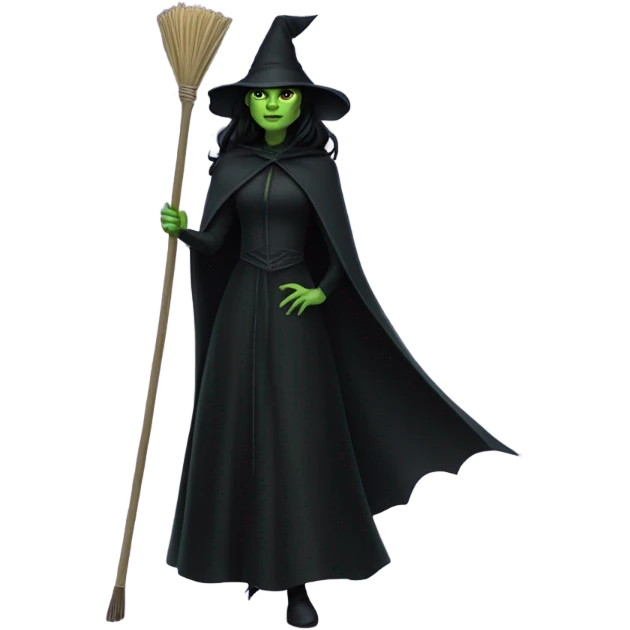 Elphaba from wicked emoji