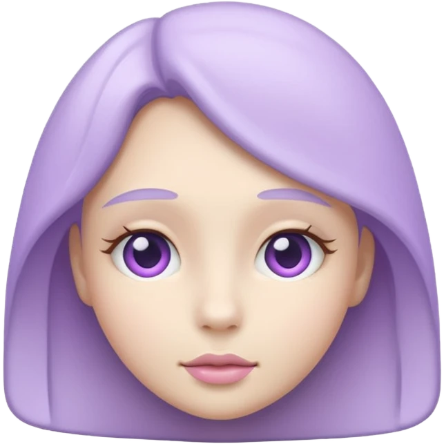 porcelain lilac emoji