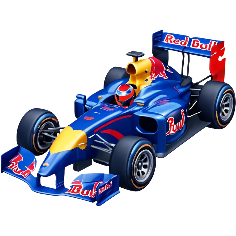 adentro de un corazon quiero un carro de Formula 1 estilo RedBull emoji
