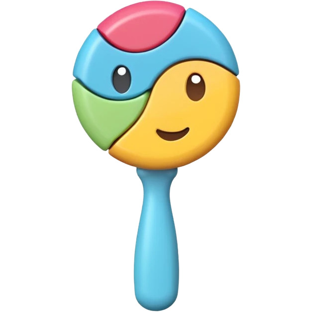 Sonajero de bebé emoji