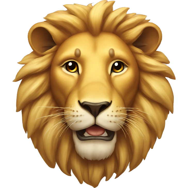Lion and sun emoji
