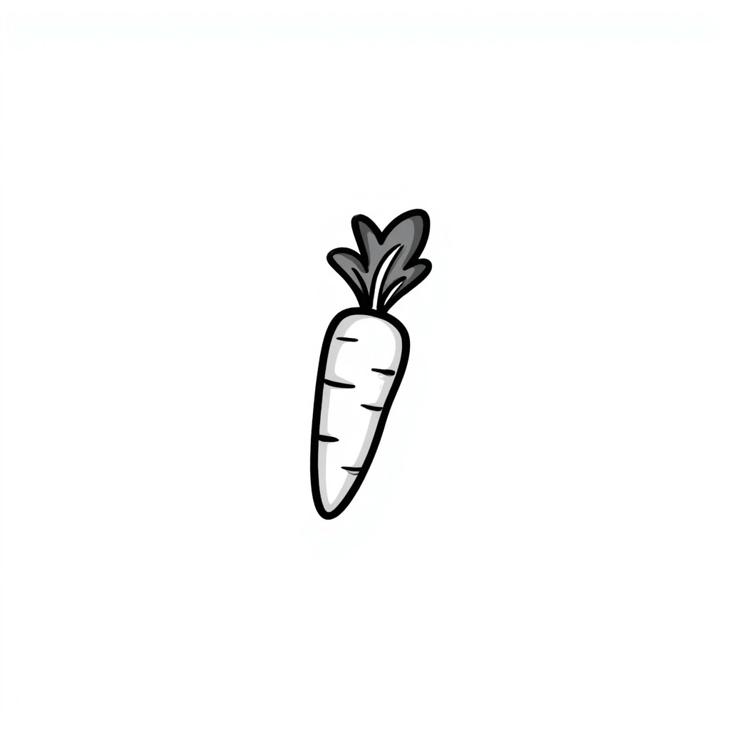 A single carrot emoji