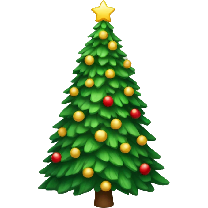 christmas tree emoji