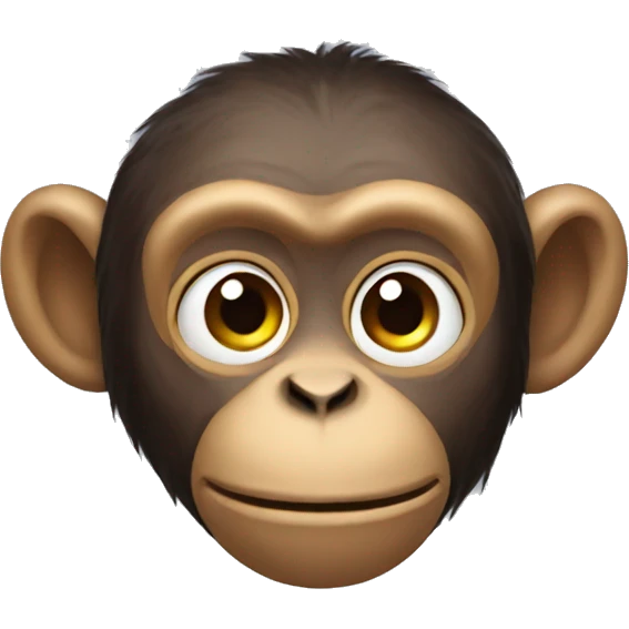 monkey listening emoji