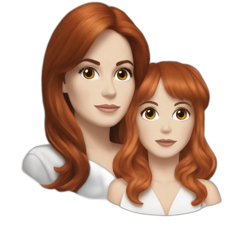 lana del rey and mylène farmer emoji