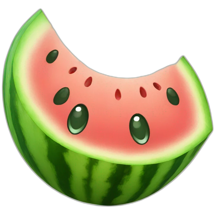 cute watermelon emoji