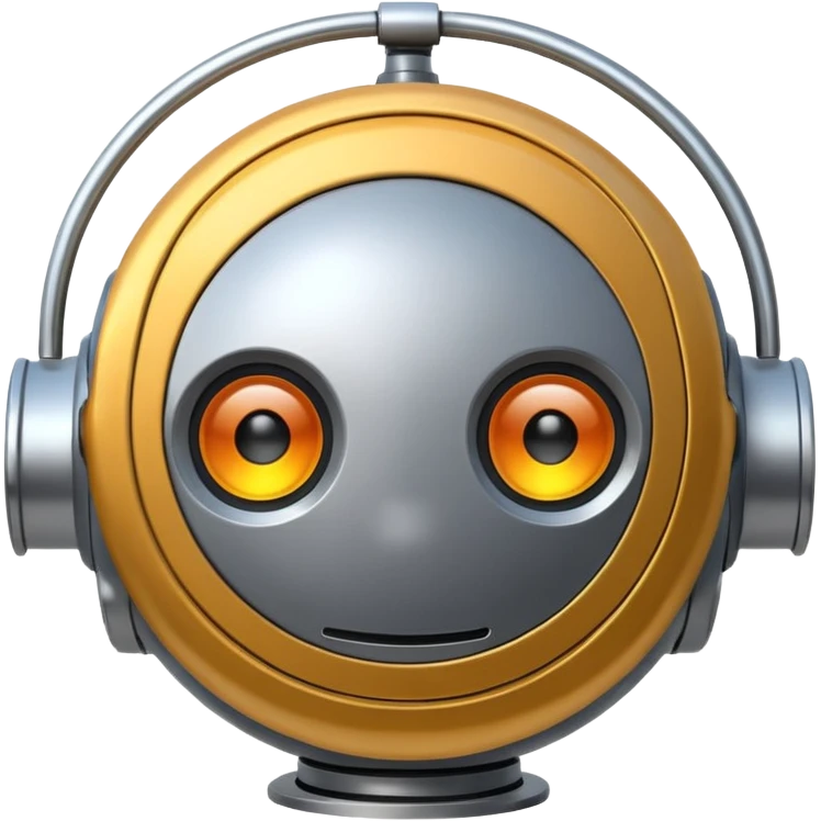 Robot aspirapolvere emoji