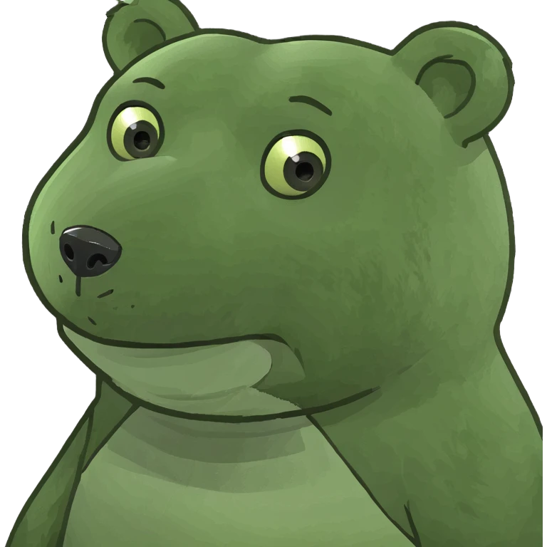 Cute bear  emoji