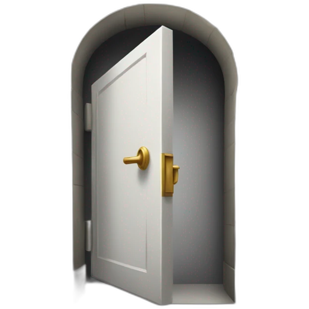 open door to the crypt emoji
