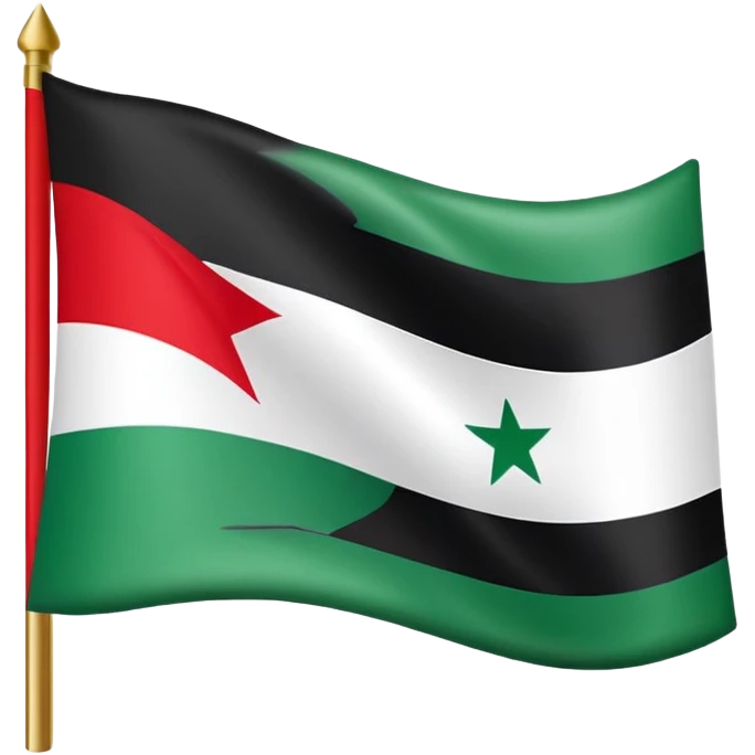 Syria independence flag emoji