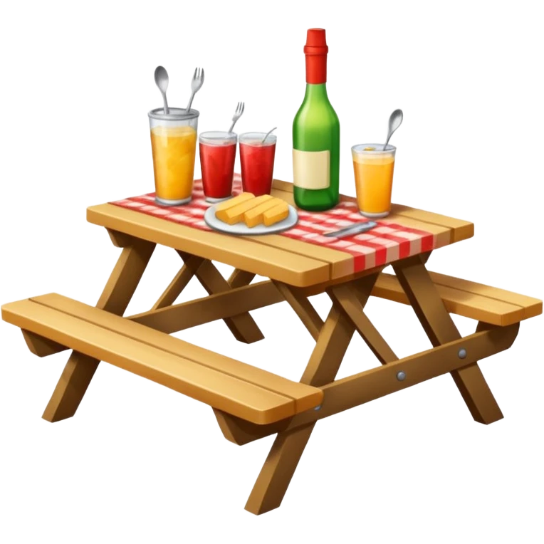Picnic Table Items emoji