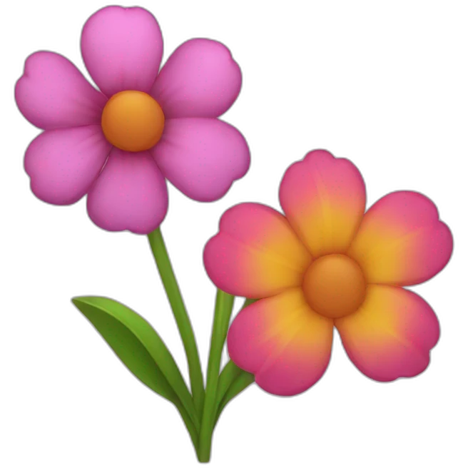 gift flower emoji