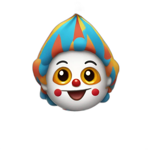 circus clowns on stilts emoji