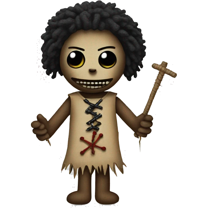 Voodoo doll emoji