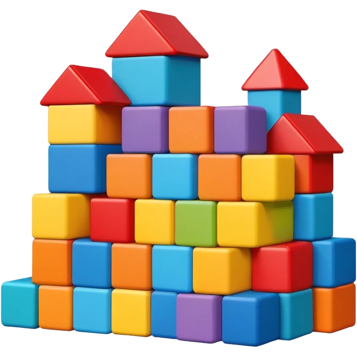 Toy Block Homes emoji
