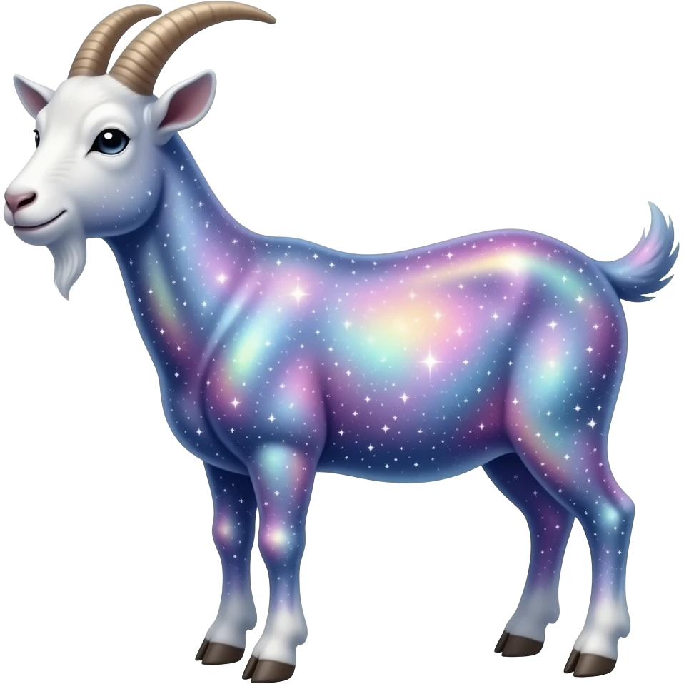 Holographic goats galaxy emoji