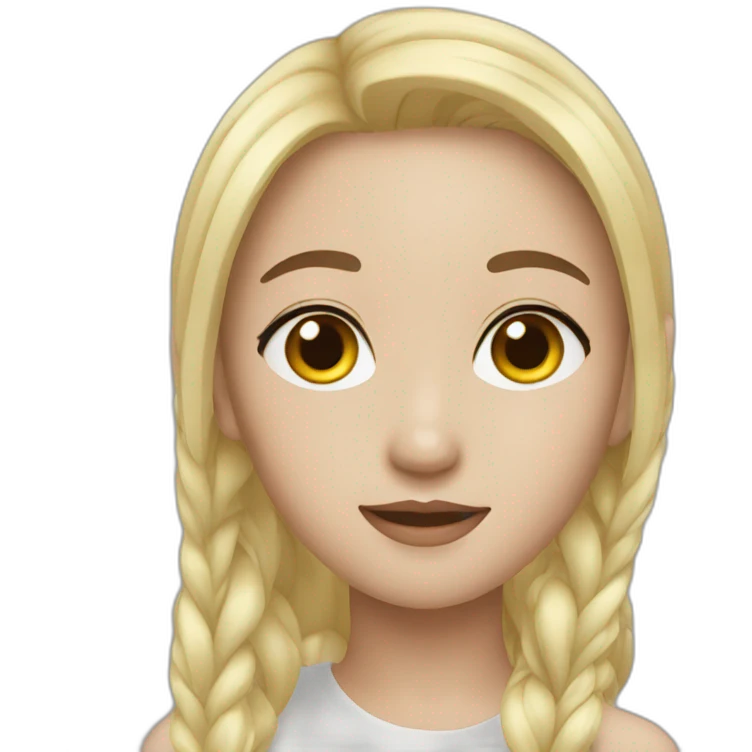 Asian model emoji