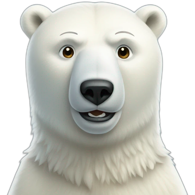polar bear emoji