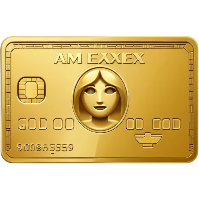 amex gold card emoji