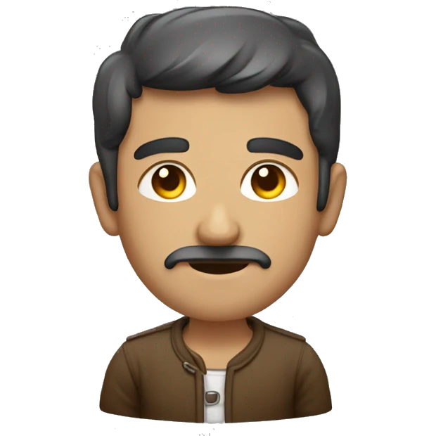 Homme soucieux emoji