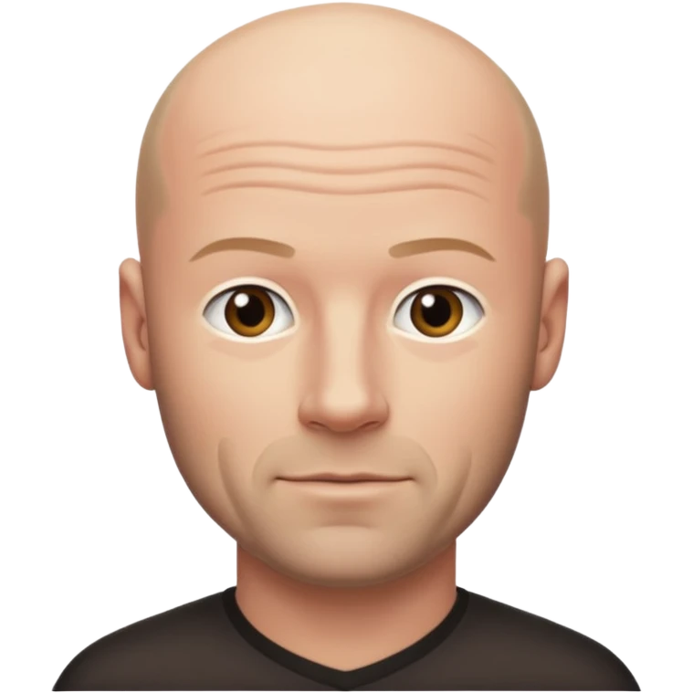 Alan Shearer bald emoji