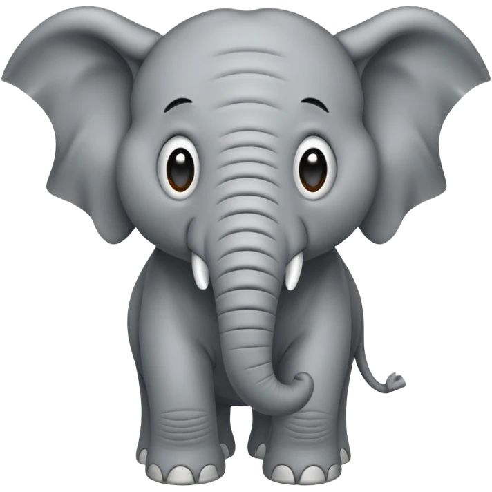 elephant freaking emoji