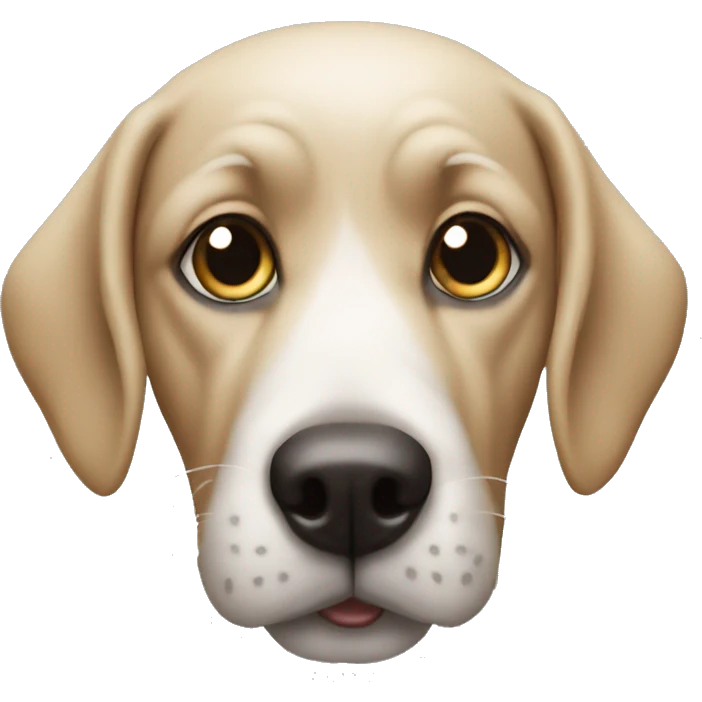 What the dog doin emoji