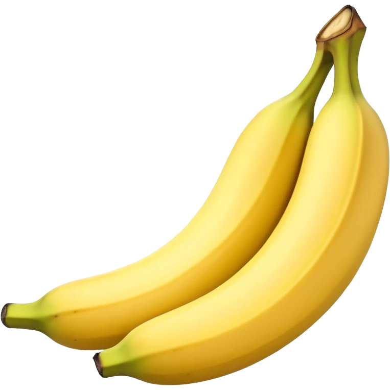 Banana cuts in 3D emoji