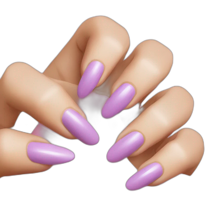 Fake nails emoji