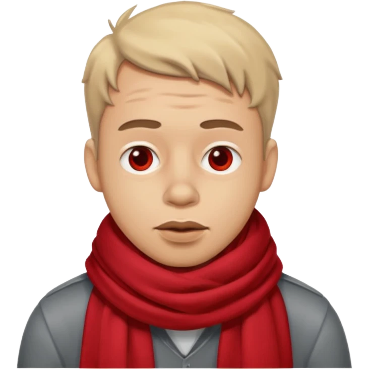 homme enrhumé emoji