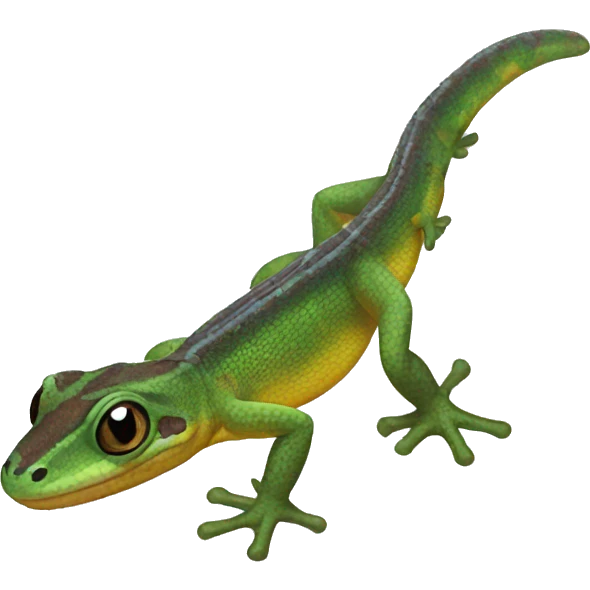 A geckos  emoji