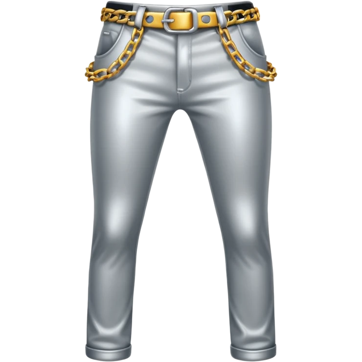 Chain Belt on a pant  emoji