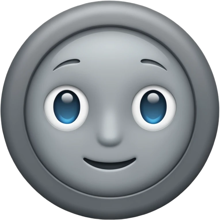 Gray circle  emoji