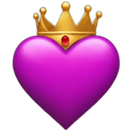 crowned heart emoji