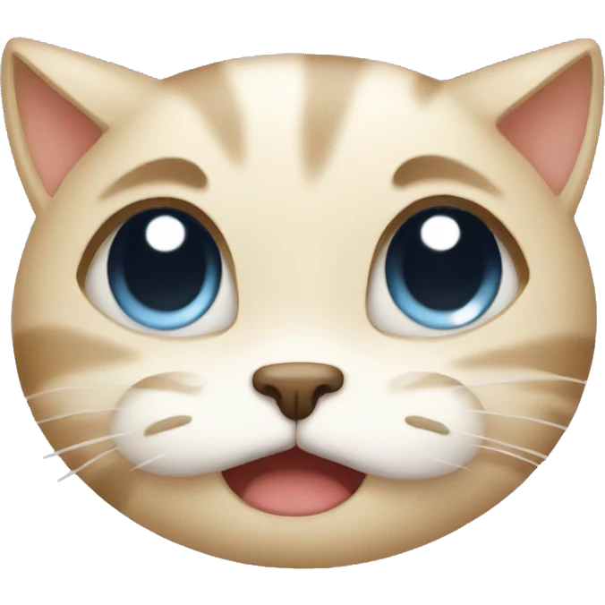 Crying cat emoji