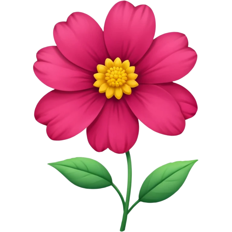 Solid colour flower png  emoji