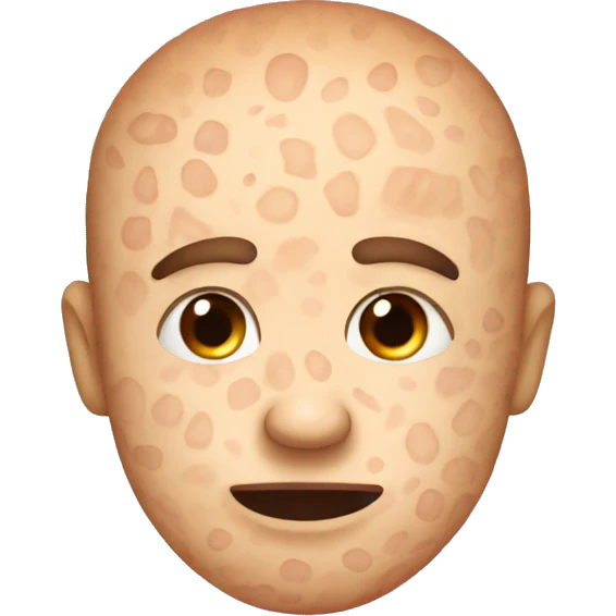 Psoriasis on skin  emoji