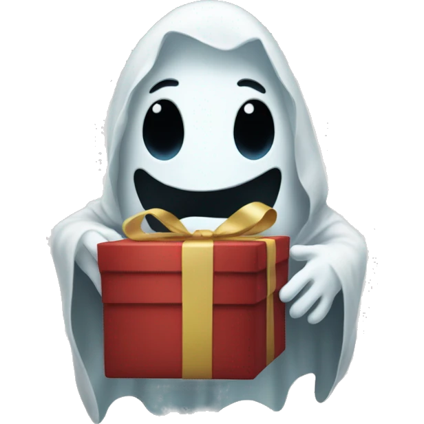GIFT GHOST emoji