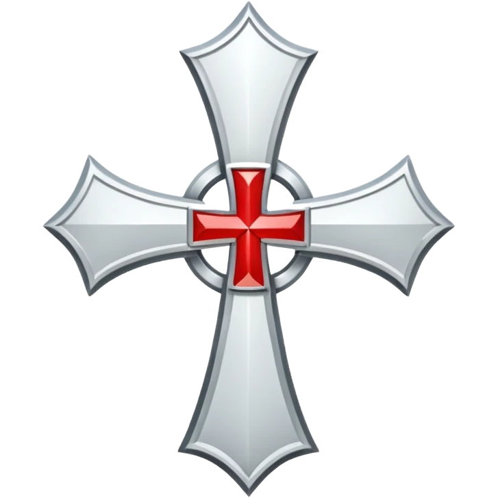 Templar cross emoji