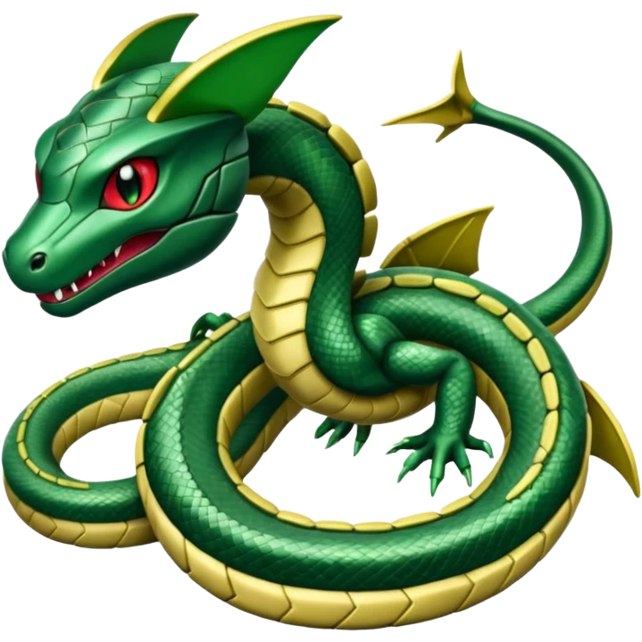 Pokemon  legendary Rayquaza emoji