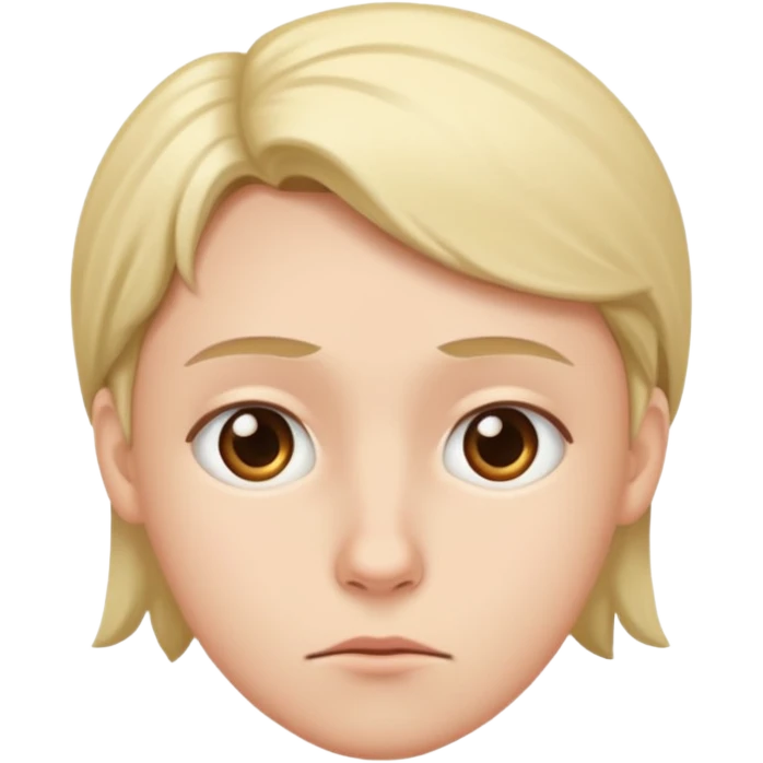 의심하는 표정 emoji