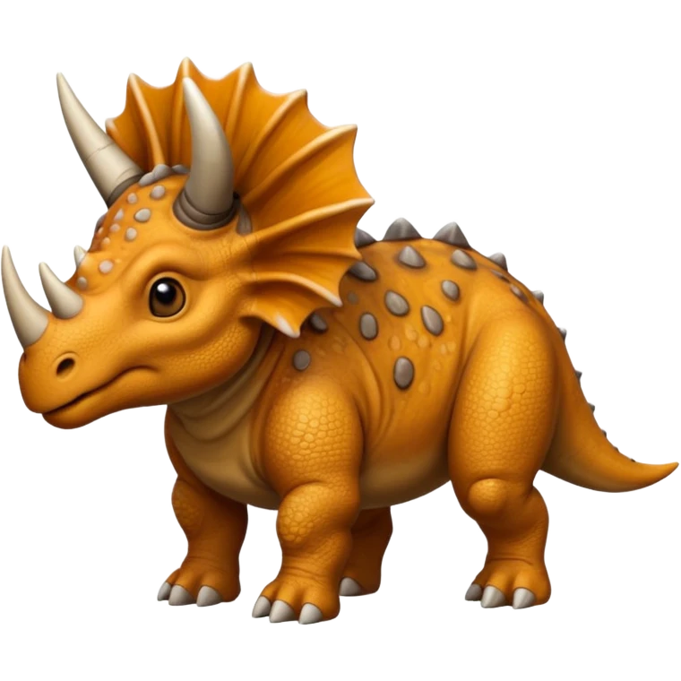 i need some thing like triceratops please more realistic emoji