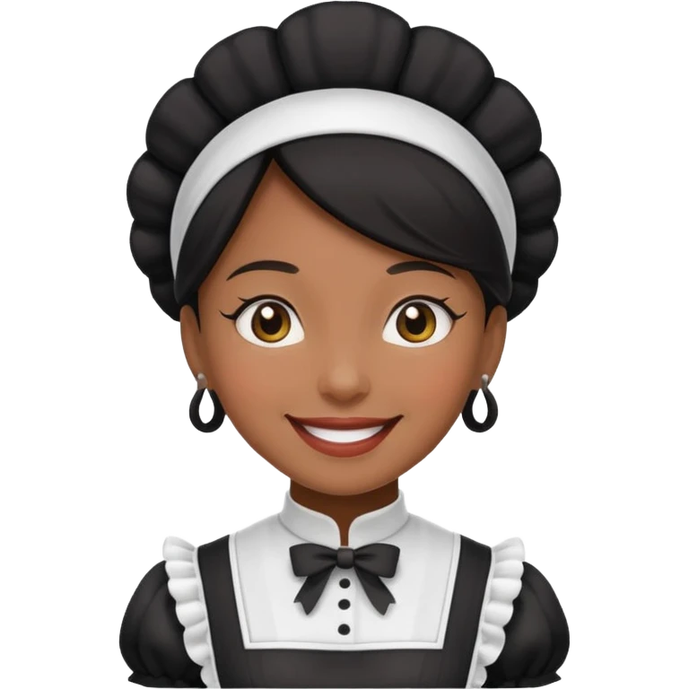 Black maid emoji