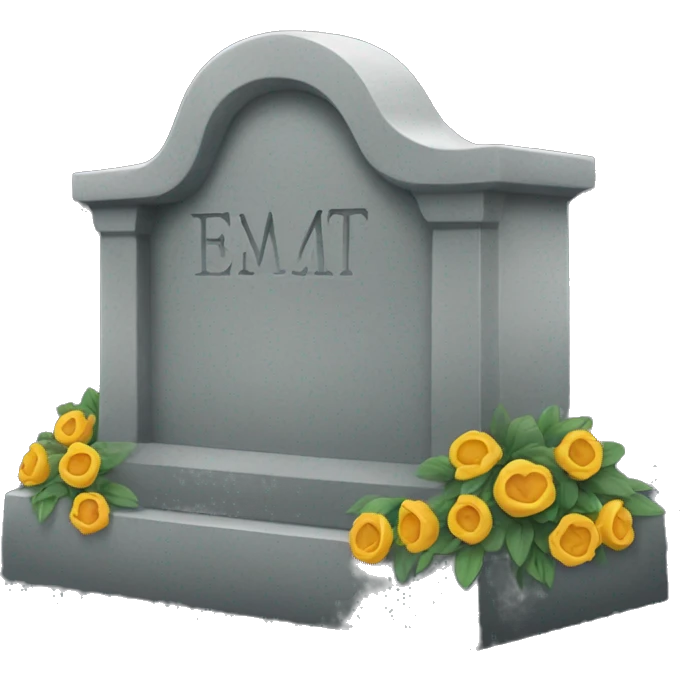 grave of woman emoji